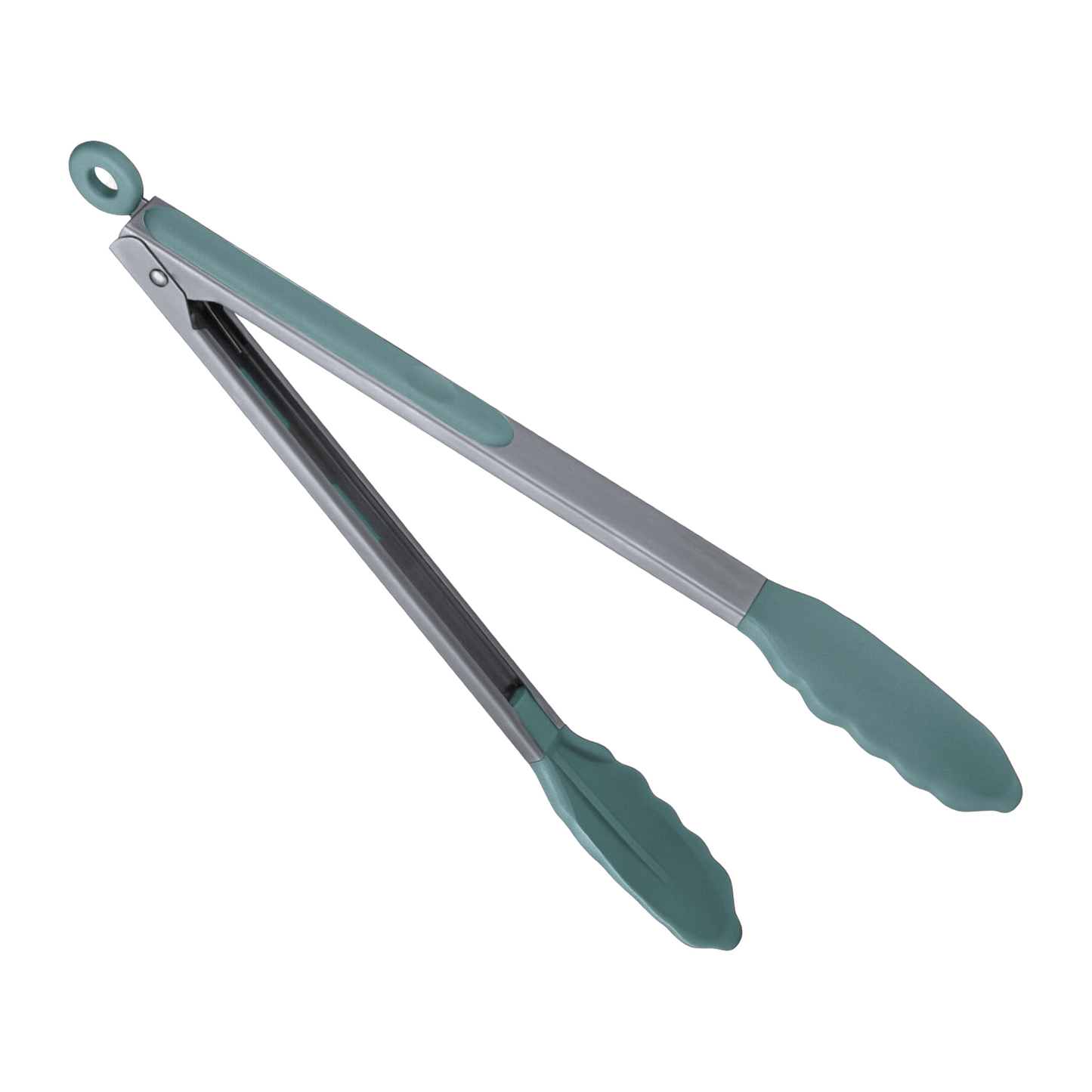 PEGADOR DE INOX COM PONTA DE SILICONE AZUL CLARO