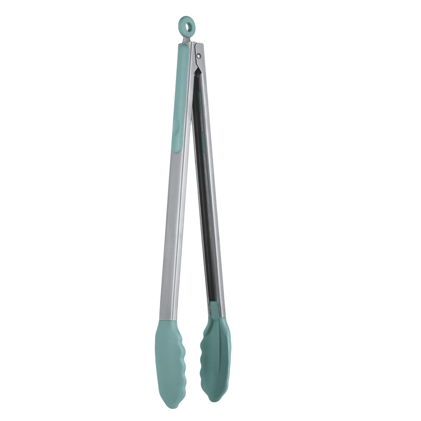 PEGADOR DE INOX COM PONTA DE SILICONE AZUL CLARO
