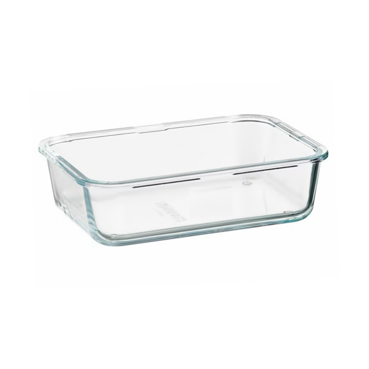 POTE HERMÉTICO DE VIDRO RETANGULAR 600ML